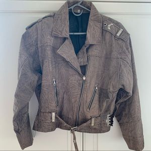 Vintage Dr. Marten Brown Leather Jacket